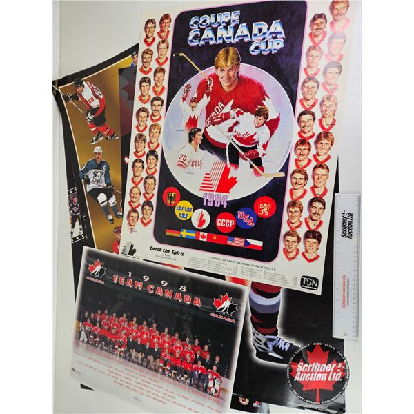 Hockey Posters (9) : Team Canada (Variety)