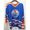 Image 1 : Autographed Hockey Jersey : Grant Fuhr - Oilers (Size Unknown) (No COA)