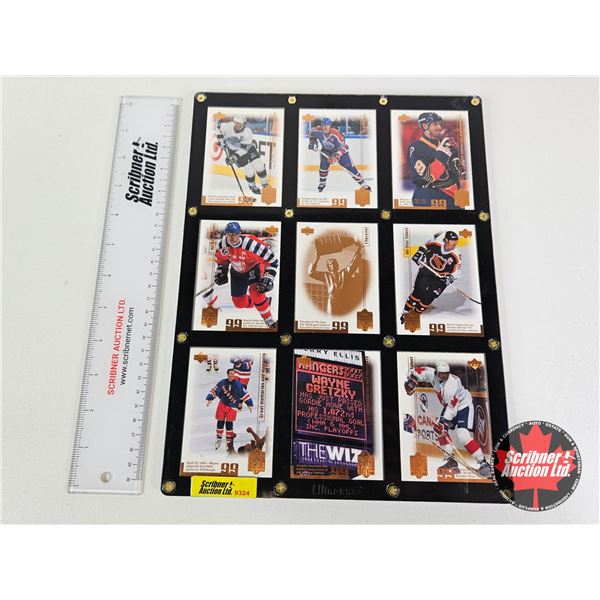 NHL Hockey Cards : Wayne Gretzky - Oilers/Rangers/Kings/Team Canada/All Stars : in Multi-Card Screwd