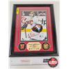 Image 1 : Framed & Matted Photo : MIKKA KIPRUSOFF : Calgary Flames : GOALIE : (COA : The Highland Mint) (Limit