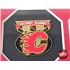 Image 3 : Framed & Matted Photo : MIKKA KIPRUSOFF : Calgary Flames : GOALIE : (COA : The Highland Mint) (Limit