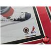Image 7 : "Framed & Matted Photo : JAROME IGINLA : Calgary Flames : RIGHT WING  (COA : The Highland Mint) (Lim