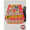 Image 2 : MLB Baseball Cards (4 Display Boxes with Contents / Individual Pkgs Unopened) - 1982 Fleer Team Logo