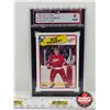 Image 1 : 1988-89 Topps #181 Bob Probert Rookie Card : Red Wings (Certified KSA 8 NMM)