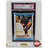 Image 1 : 1989-90 O-Pee-Chee #89 Trevor Linden Rookie Card : Canucks (Certified KSA 8.5 NMM+)