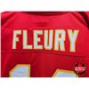 Image 4 : Autographed Hockey Jersey : Theoren Fleury - Calgary Flames (Size Unknown) (Certified Beckett)