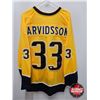 Image 1 : Autographed Hockey Jersey : Viktor Arvidsson (Size XL) (Certified JSA)