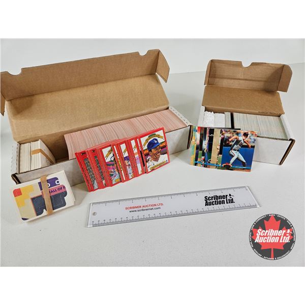 1989 Donruss & 1991 Topps Baseball Cards (750+)