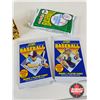 Image 3 : Baseball Collector Packs (12) (Unopened) : - Leaf Rookies & Stars - Logo Stickers & Trading Cards - 