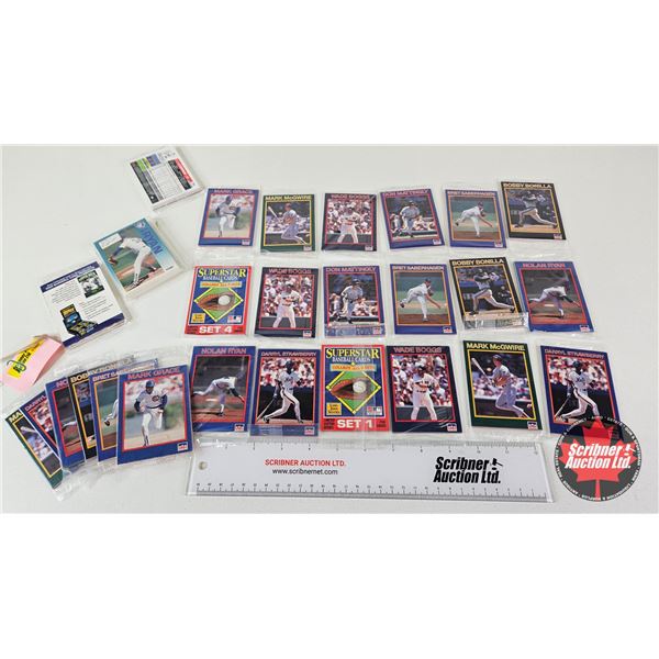 Variety of Baseball Card Packs (27 Pkgs)  - 2006 Topps - Superstar - 1992 Fleer