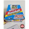 Image 6 : Baseball Cards (3 Display Boxes Lot with Contents / Individual Pkgs Unopened) : - 1992 Topps MLB Pic