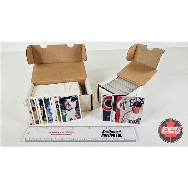 1993 Studio Baseball Cards & 1992 Upper Deck Top Prospects Baseball Cards (400+)