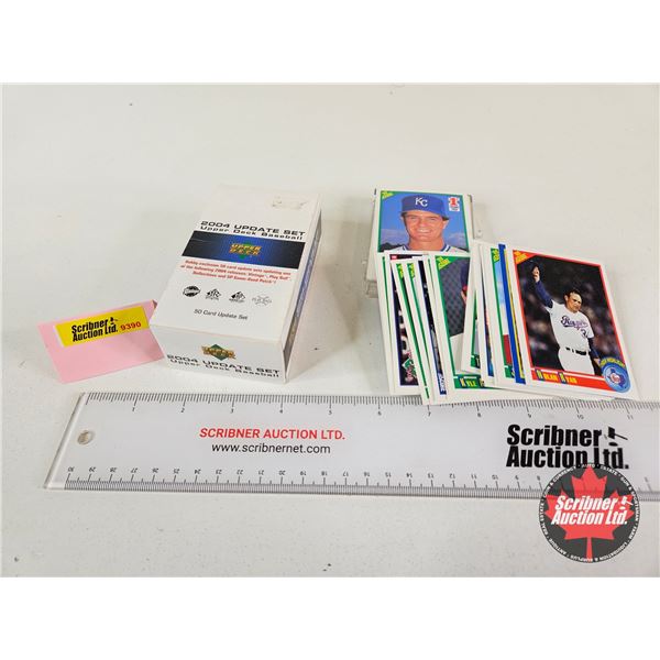 1990 Score Baseball Cards & 2004 Upper Deck Update Baseball Cards