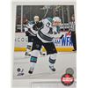 Image 4 : Hockey 8x10 Photos (2) : Sharks - Ryan Clowe & Logan Couture (Certified NHL)