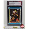 Image 1 : 1989-90 Topps #61 Kirk McLean Rookie Card : Canucks (Certified KSA 8.5 NMM+)