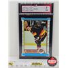 Image 1 : 1989-90 Topps #89 Trevor Linden Rookie Card : Canucks (Certified KSA 7 NM)