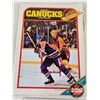 Image 14 : Autographed 1981 Vancouver Canucks Hockey Magazine Program : Canucks vs Oilers & 1981 Vancouver Canu