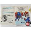 Image 16 : Autographed 1981 Vancouver Canucks Hockey Magazine Program : Canucks vs Oilers & 1981 Vancouver Canu