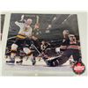 Image 8 : Hockey 8x10 Photos (4) : Boston Bruins - Joe Thornton - Michael Ryder (Certified NHL) - Brian Leetch