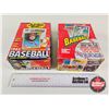Image 1 : Baseball Cards : (2 Display Boxes Lot with Contents / Individual Pkgs Unopened) - Topps 40 Years of 