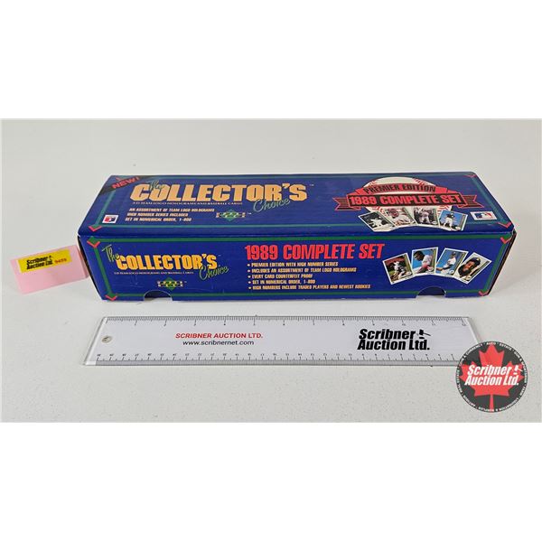 1989 Upper Deck 3-D Team Logo Holograms & Baseball Cards