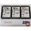 Image 2 : NHL Hockey Cards (3) : Wayne Gretzky - Oilers/Kings/Rangers : in Multi-Card Screwdown Case