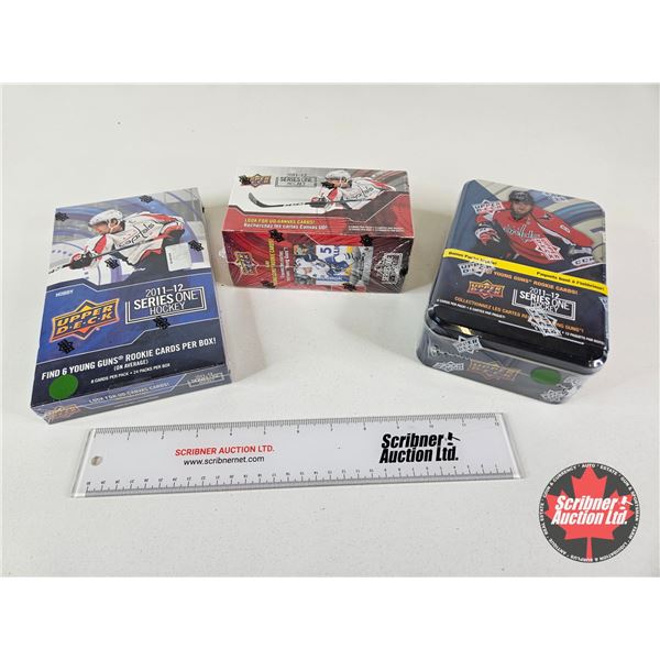 Hockey Card Collectors Group (3 Boxes) (Unopened) : Upper Deck 2011-12 SERIES ONE Hockey