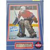 Image 2 : Autographed Framed & Matted Photo : PATRICK ROY #33 : 1986 Stanley Cup Champion & Conn Smythe Trophy