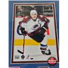 Image 3 : Framed & Matted Photos : JOE SAKIC : Colorado Avalanche : 2007 NHL All-Star (COA : The Highland Mint