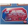 Image 5 : Framed & Matted Photos : JOE SAKIC : Colorado Avalanche : 2007 NHL All-Star (COA : The Highland Mint