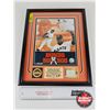 Image 1 : Framed & Matted Photo : BARRY BONDS : San Francisco Giants : 500th Stolen Base : June 2003 vs the Do