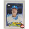 Image 2 : 1989 Topps Baseball Card : Randy Johnson - Mariners (In Hardshell Case)