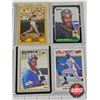 Image 3 : Baseball Cards (8) : Incl. - Ken Griffey Jr. - Frank Thomas - Barry Bonds (In Card Sleeves)