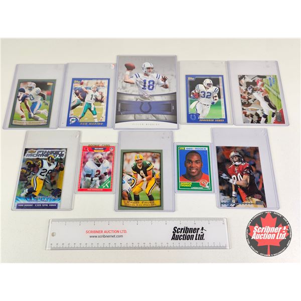 Football Cards Collectors Group : Variety - Peyton Manning - Deion Sanders - Derrick Thomas - Jerry 