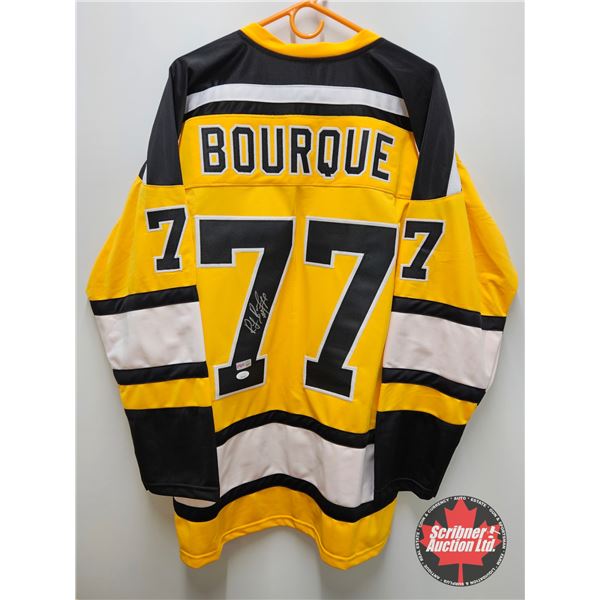 Autographed Hockey Jersey : Ray Bourque - Boston Bruins (Size XL) (Certified JSA)