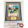 Image 1 : Framed & Matted Photo : DAN MARINO : Dolphins  (COA : The Highland Mint) (Limited Edition 278 of 1,0