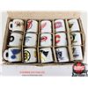 Image 2 : NHL Teams Miniature Ceramic Mugs "Cup Crazy" (Case Lot : 30)