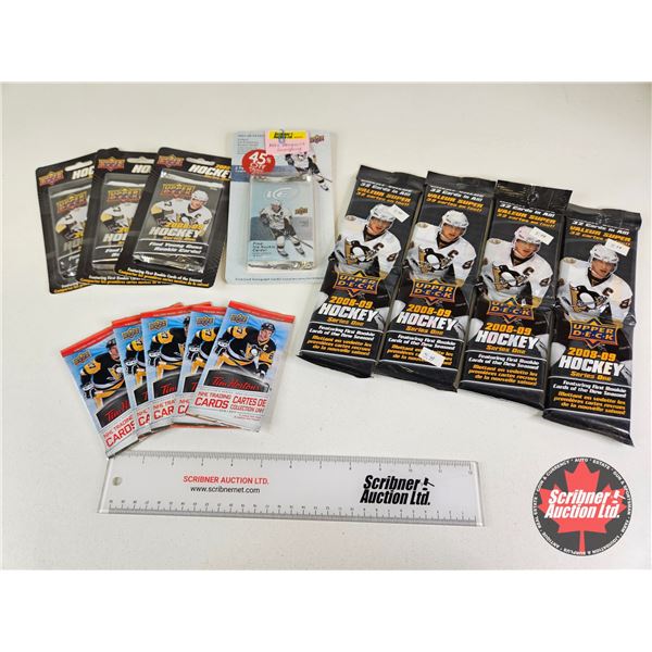 Pittsburgh Penguins Collector's Group : (Unopened) - 2016-17 Tim Hortons (5 Pkgs) - 2007-08 Upper De