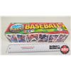 Image 1 : 1990 Fleer Baseball Logo Stickers & Trading Cards (Unopened)