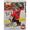 Image 3 : Hockey 8x10 Photos (2) : Calgary Flames - Mike Vernon - Miikka Kiprusoff (Certified NHL)