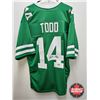 Image 1 : Autographed NFL Jersey : Richard Todd - Jets (Size XL) (Certified Beckett)
