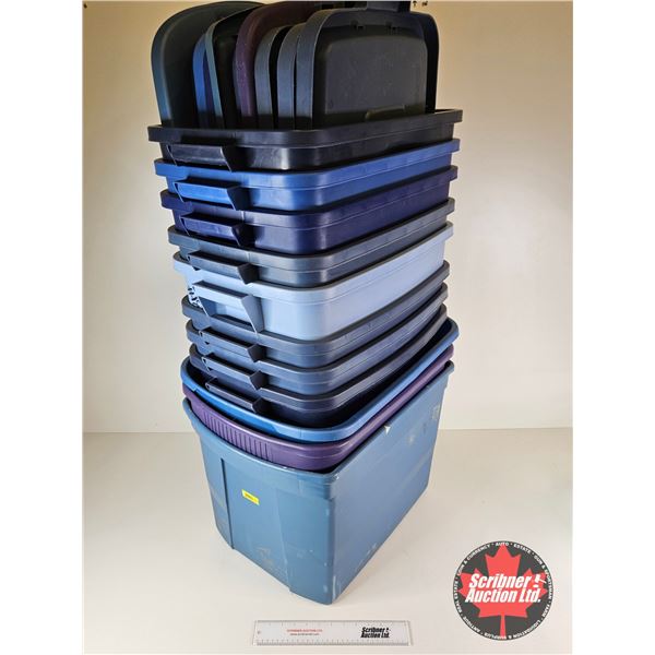 Totes w/ Lids (11)