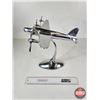Image 9 : Desk Display Bomber Plane (Metal) (Measures : 12"H x 17"W x 12-1/2"L)