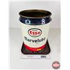 Image 2 : Esso 5 Gallon Oil Pail  (Measures : 16"H x 11"Dia)