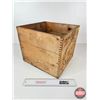 Image 3 : "Canadian Butter Alberta" Wood Crate (Measures : 11-1/2"H x 13-1/4"W x 13-1/2"D)