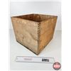 Image 4 : "Canadian Butter Alberta" Wood Crate (Measures : 11-1/2"H x 13-1/4"W x 13-1/2"D)