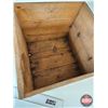 Image 6 : "Canadian Butter Alberta" Wood Crate (Measures : 11-1/2"H x 13-1/4"W x 13-1/2"D)