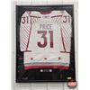 Image 1 : Autographed Jersey in Presentation Frame : Carey Price No. 31 : Montreal Canadiens : "2008 NHL All-R