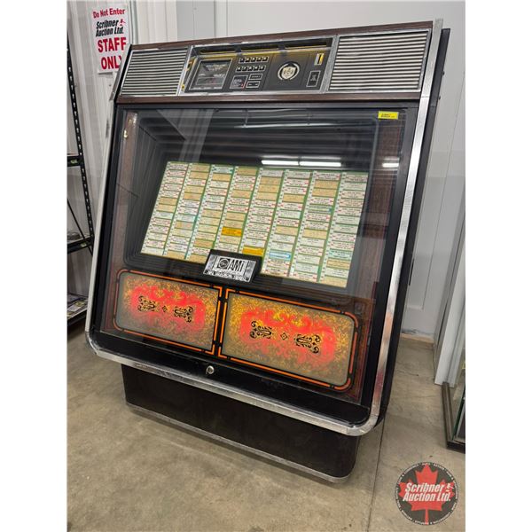 Juke Box : Rowe AMI (Model No. R-85) (Notes : Lights Up : Comes with Records : Not Working : Needs T