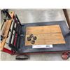 Image 6 : Antique Platform Grain Scale (Cast Iron) : "Pembroke" : Capacity 2000 lbs (Measures : 28-1/2"H x 29"